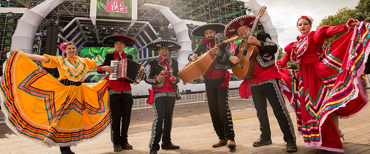 Dansgroep van Mexico
