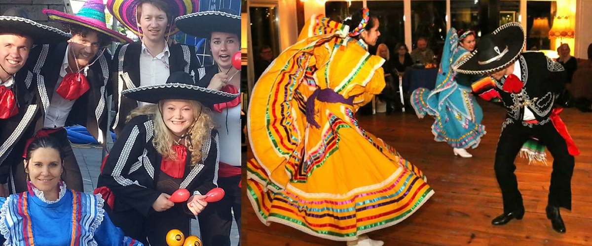 Dansen uit alle regios van Mexico