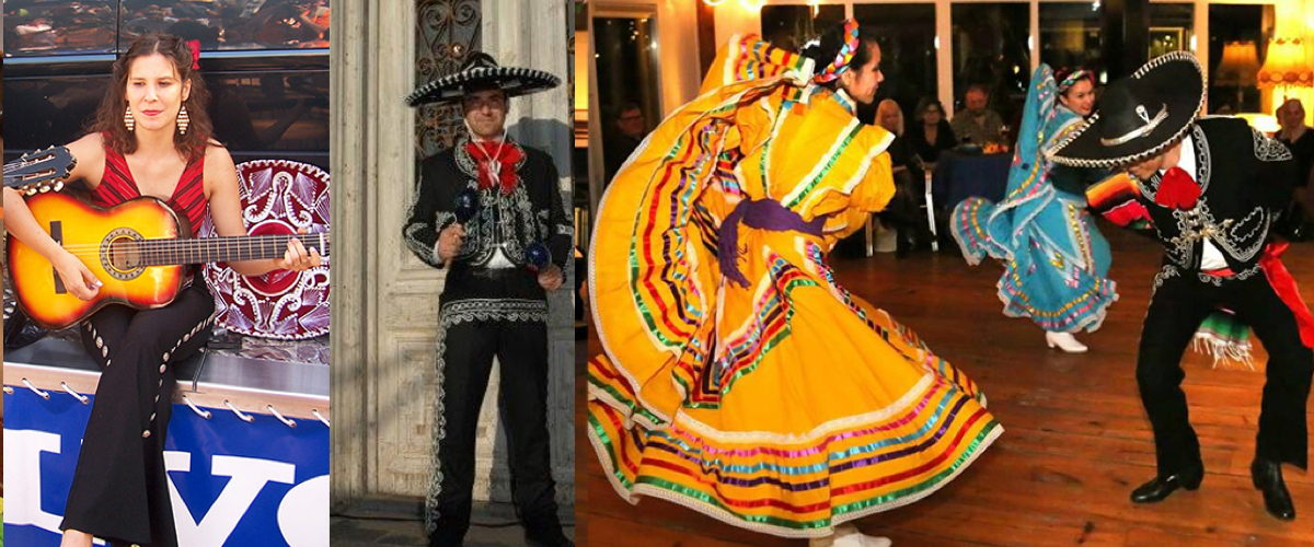 Prachtige Mexicaanse kostuums